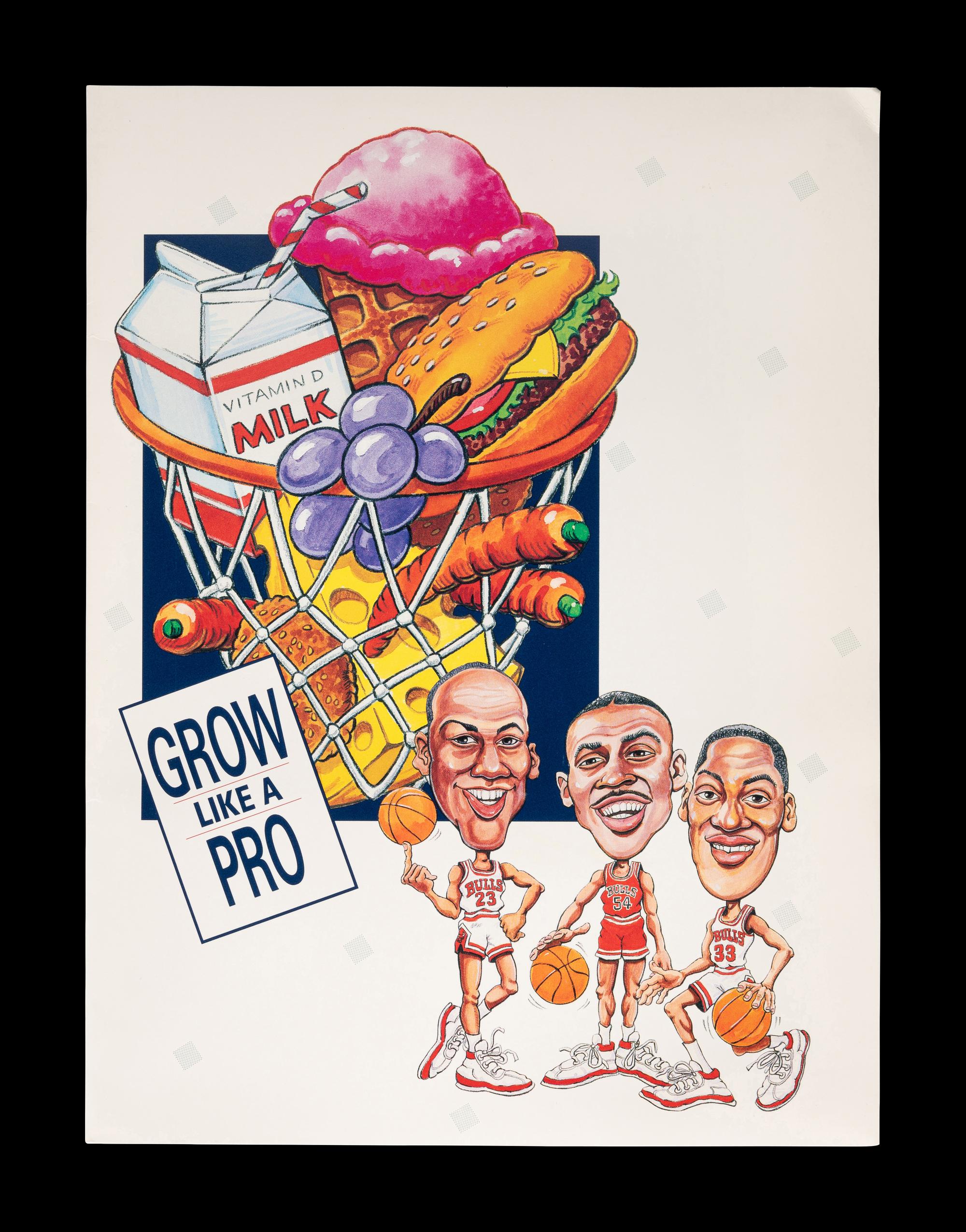 A Rare Complete Unopened Set of 1989-90 Chicago Bulls Dairy Council of Wisconsin Basketball Cards Including Michael Jordan