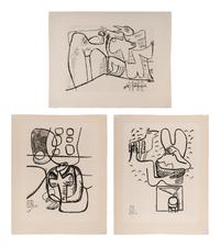A group of three prints from Unité, 1963-65