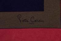 Five Designer Silk Scarves: Two Hermès, Gucci, Bottega Veneta, Pierre Cardin