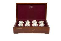 An American Silver Set of Eight Jensen Style Sherbets