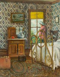 Aaron Bohrod, (American, 1907 - 1992), The Tourist Room