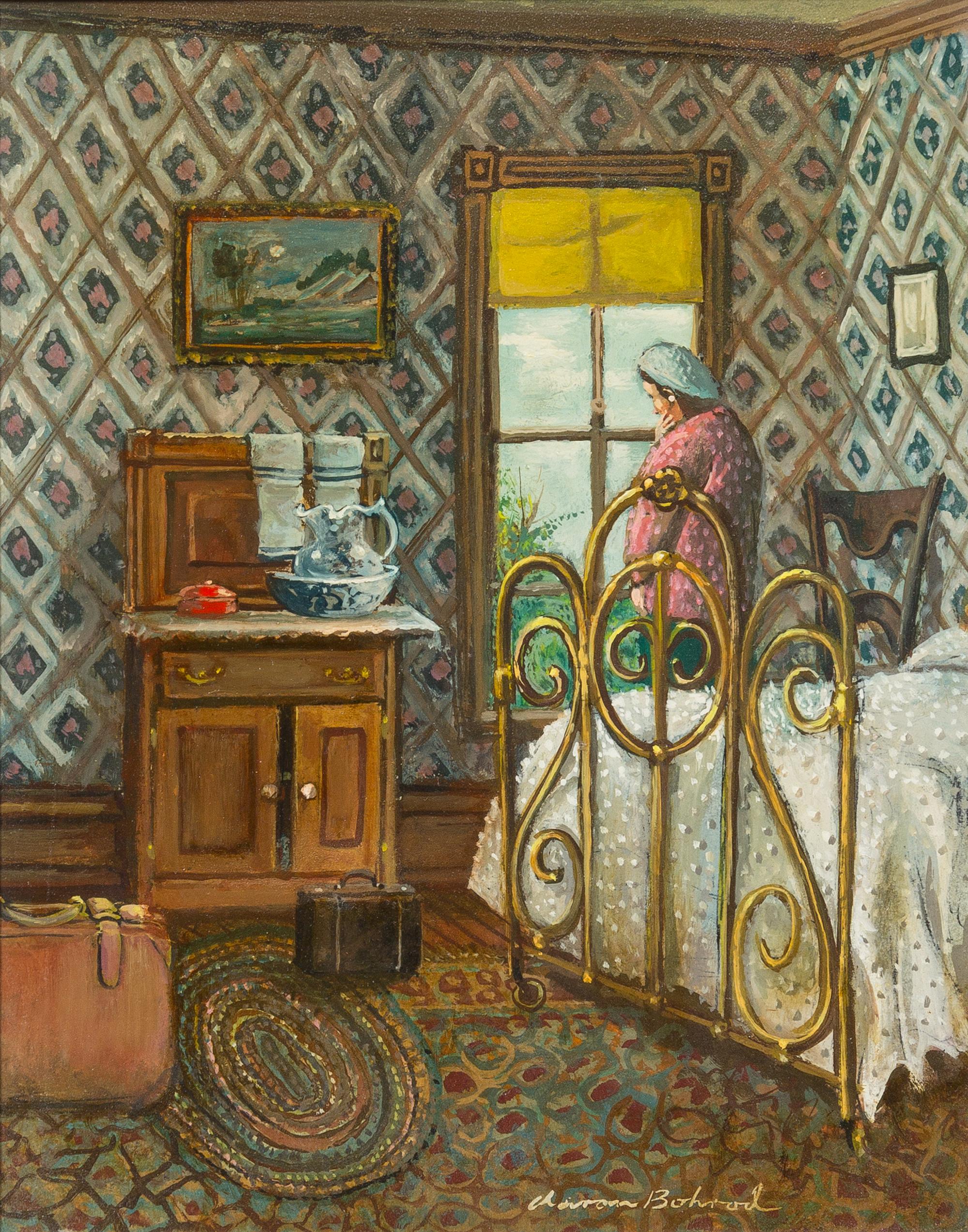 Aaron Bohrod, (American, 1907 - 1992), The Tourist Room