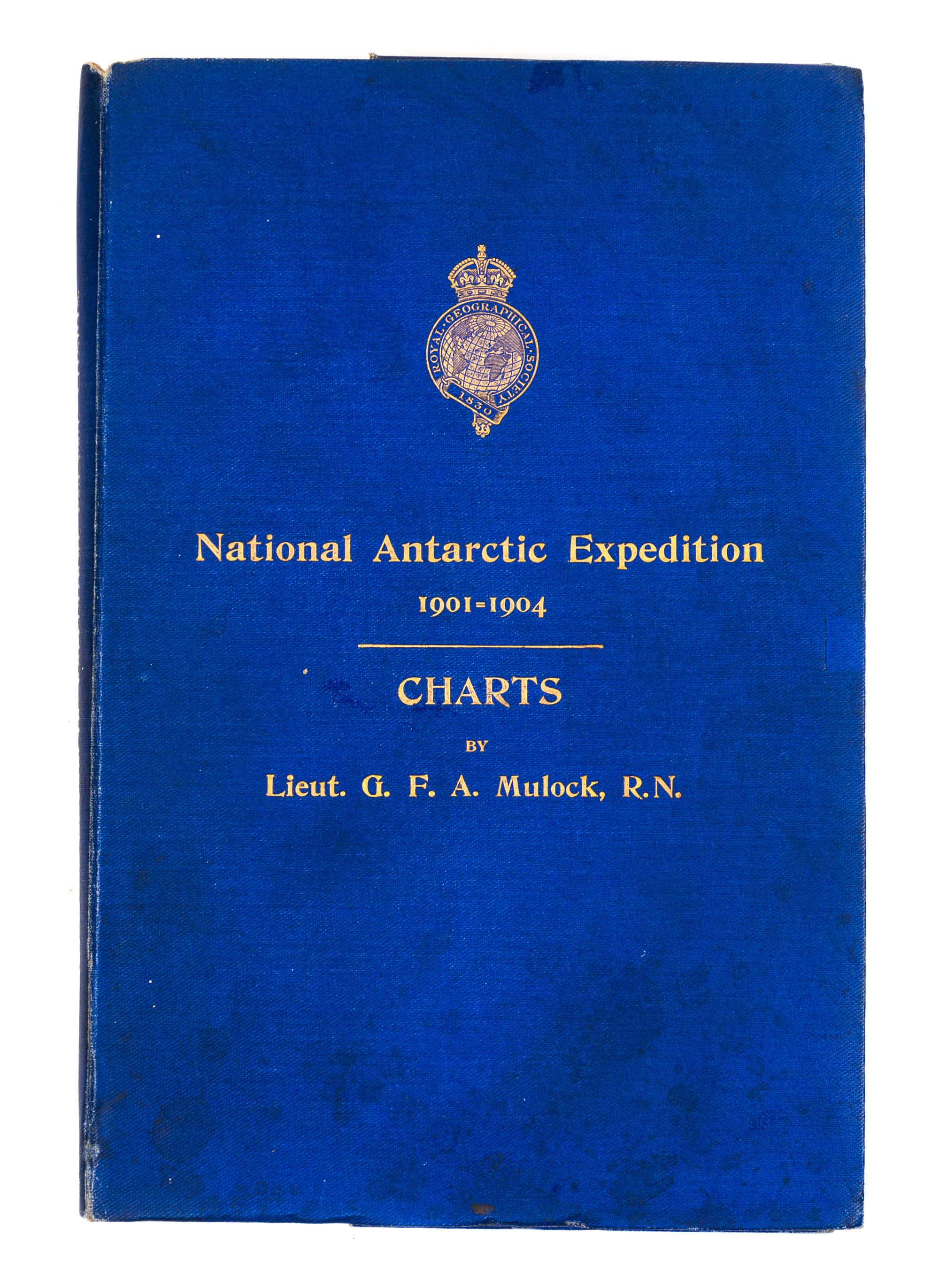 MULOCK, George Francis Arthur (1882-1963). The Charts of the Discovery Antarctic Expedition. London, 1908. FIRST EDITION.