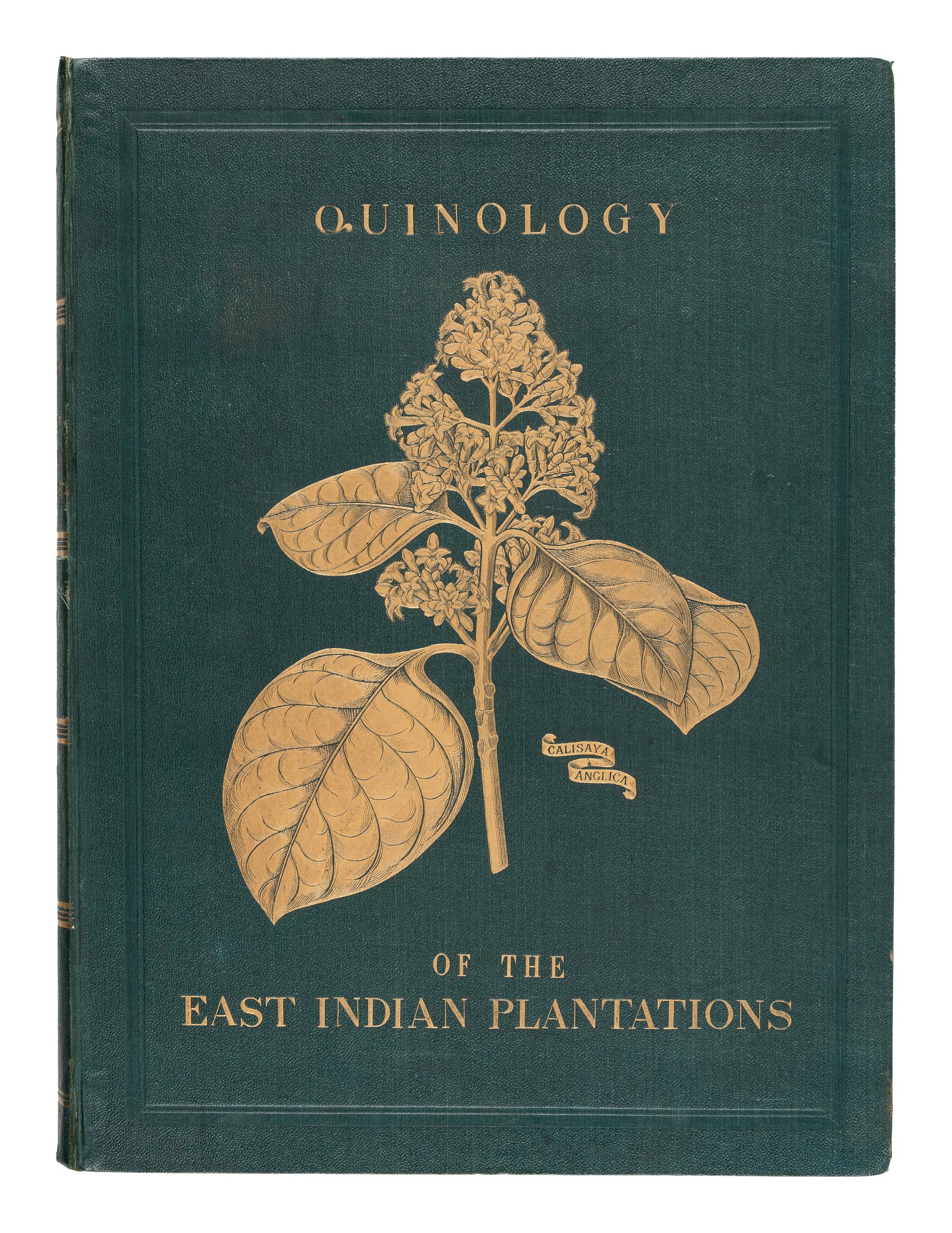HOWARD, John Eliot (1807-1883). The Quinology of the East Indian Plantations . London: L. Reeve & Co.,, 1869-1876.