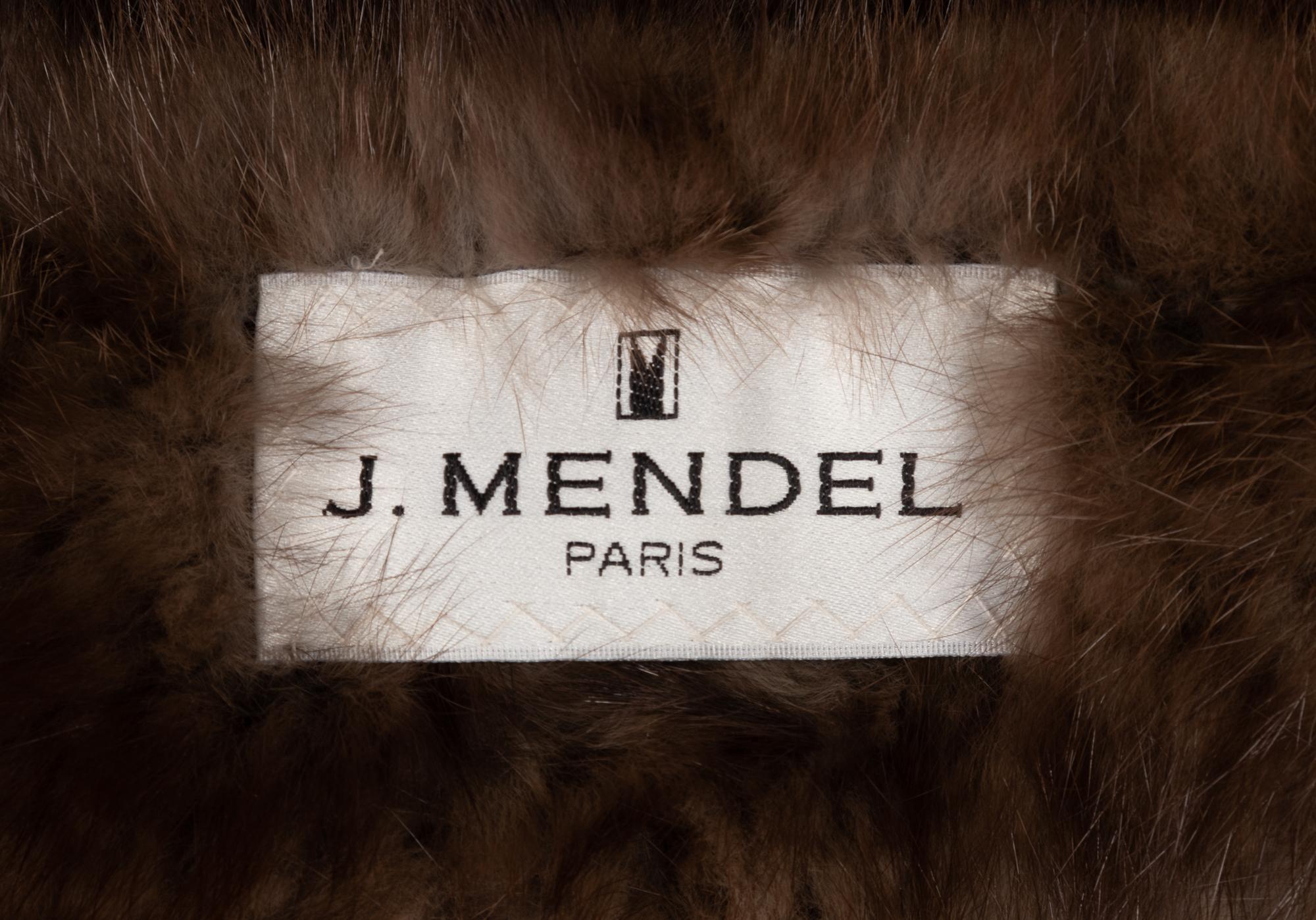 Two J. Mendel Sable Fur Wraps