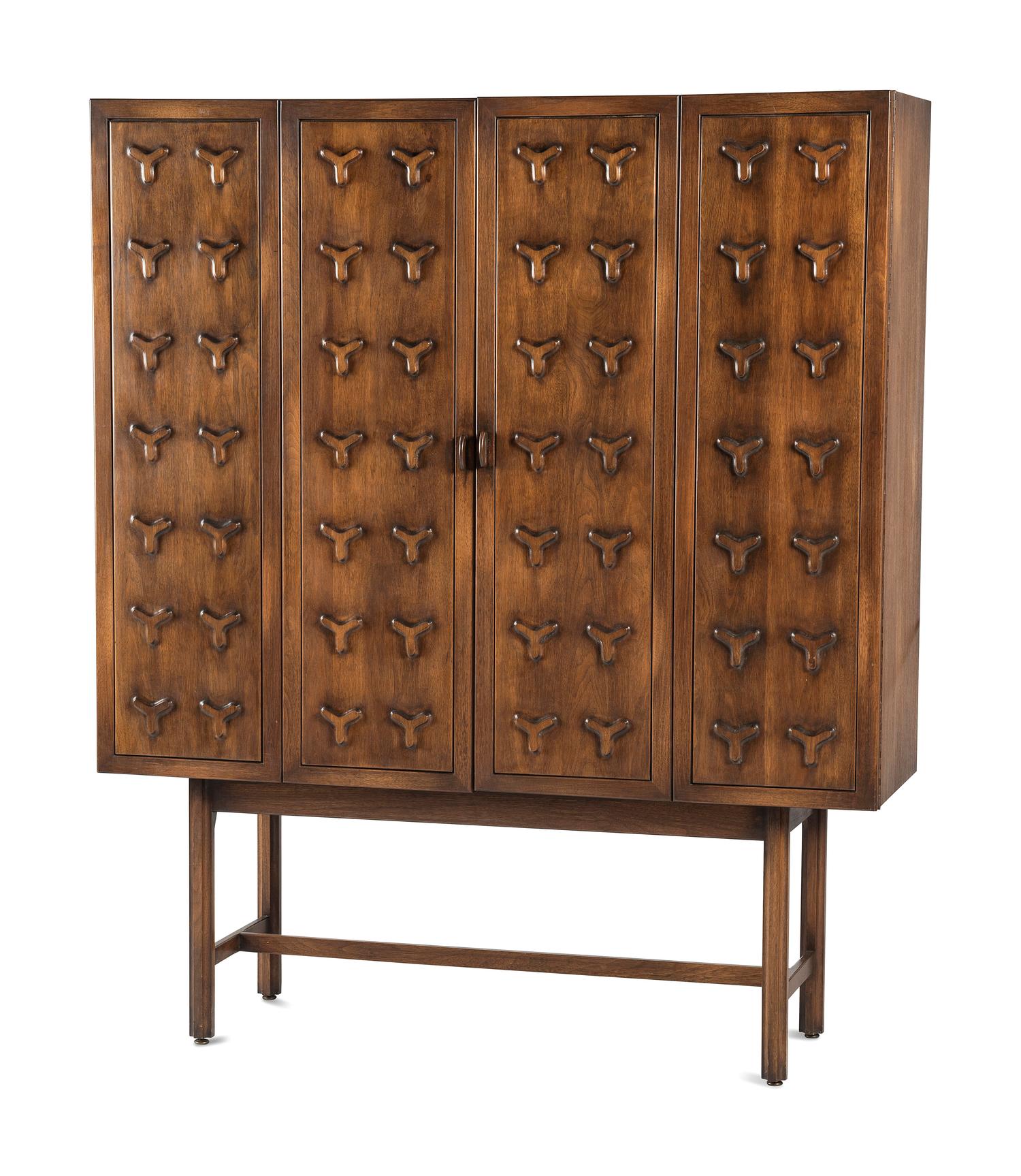 'Futura' Illuminated Bar Cabinet Romweber, USA