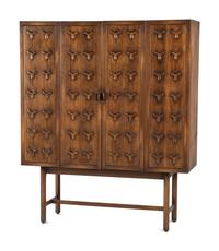 'Futura' Illuminated Bar Cabinet Romweber, USA