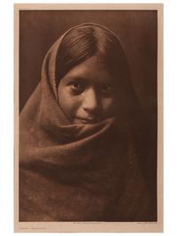 CURTIS, Edward (1868-1952), photographer. Pakit - Maricopa . Plate 70.