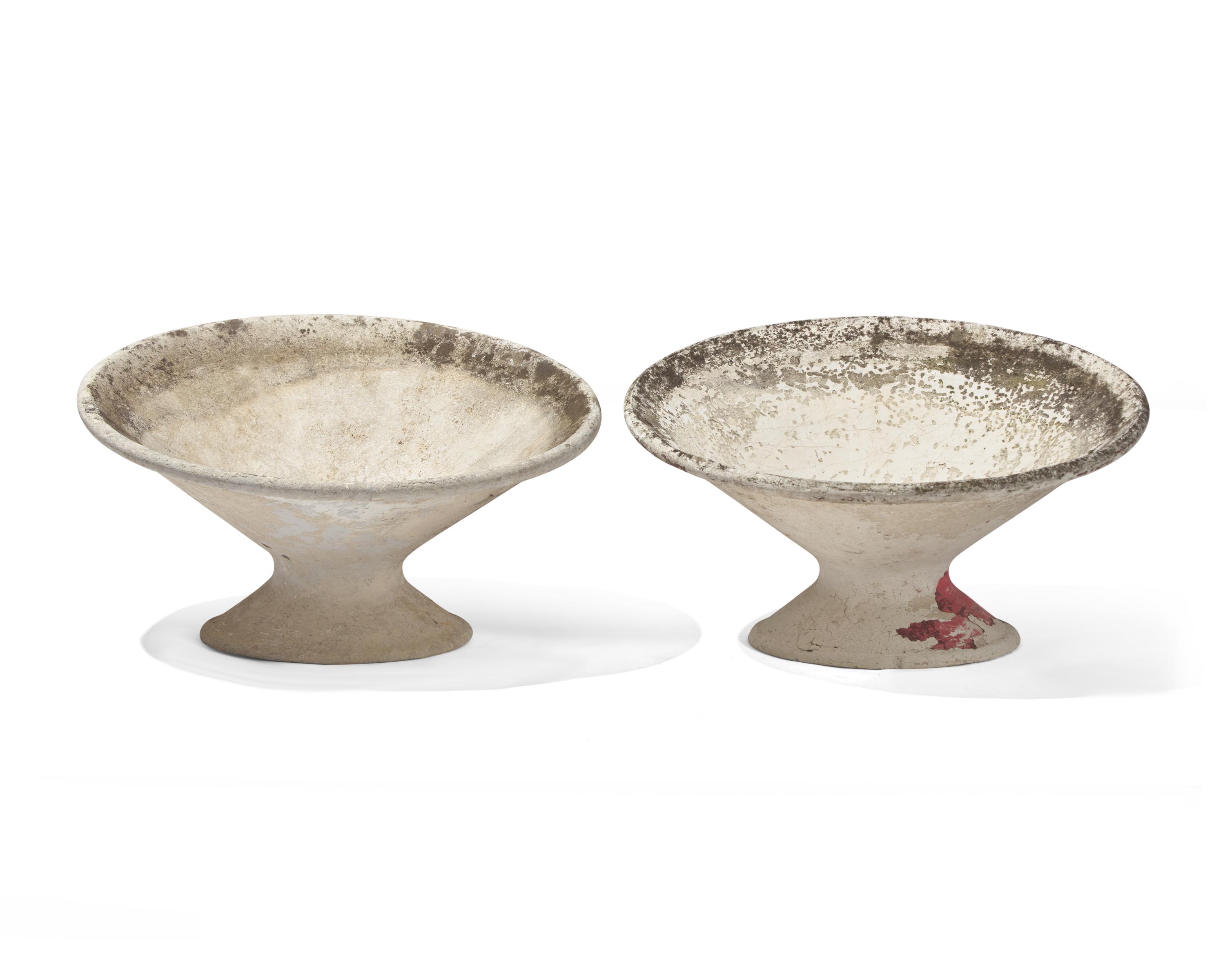 Pair of Off-Kilter Planters France, c. 1960
