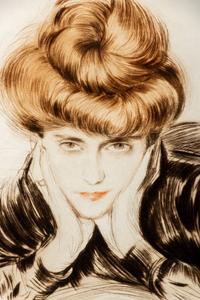 Le Visage Encadré