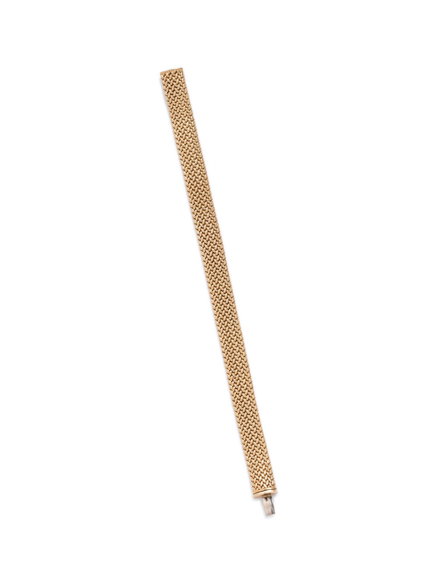 TIFFANY & CO., YELLOW GOLD BRACELET