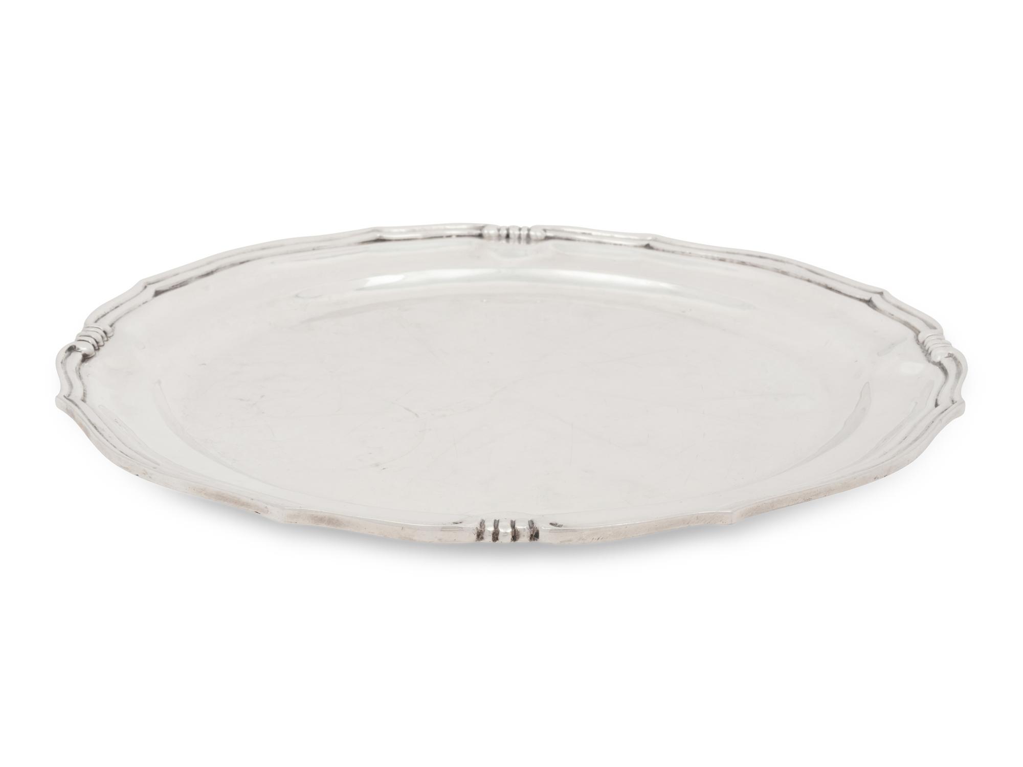 A Mexican Silver Tray