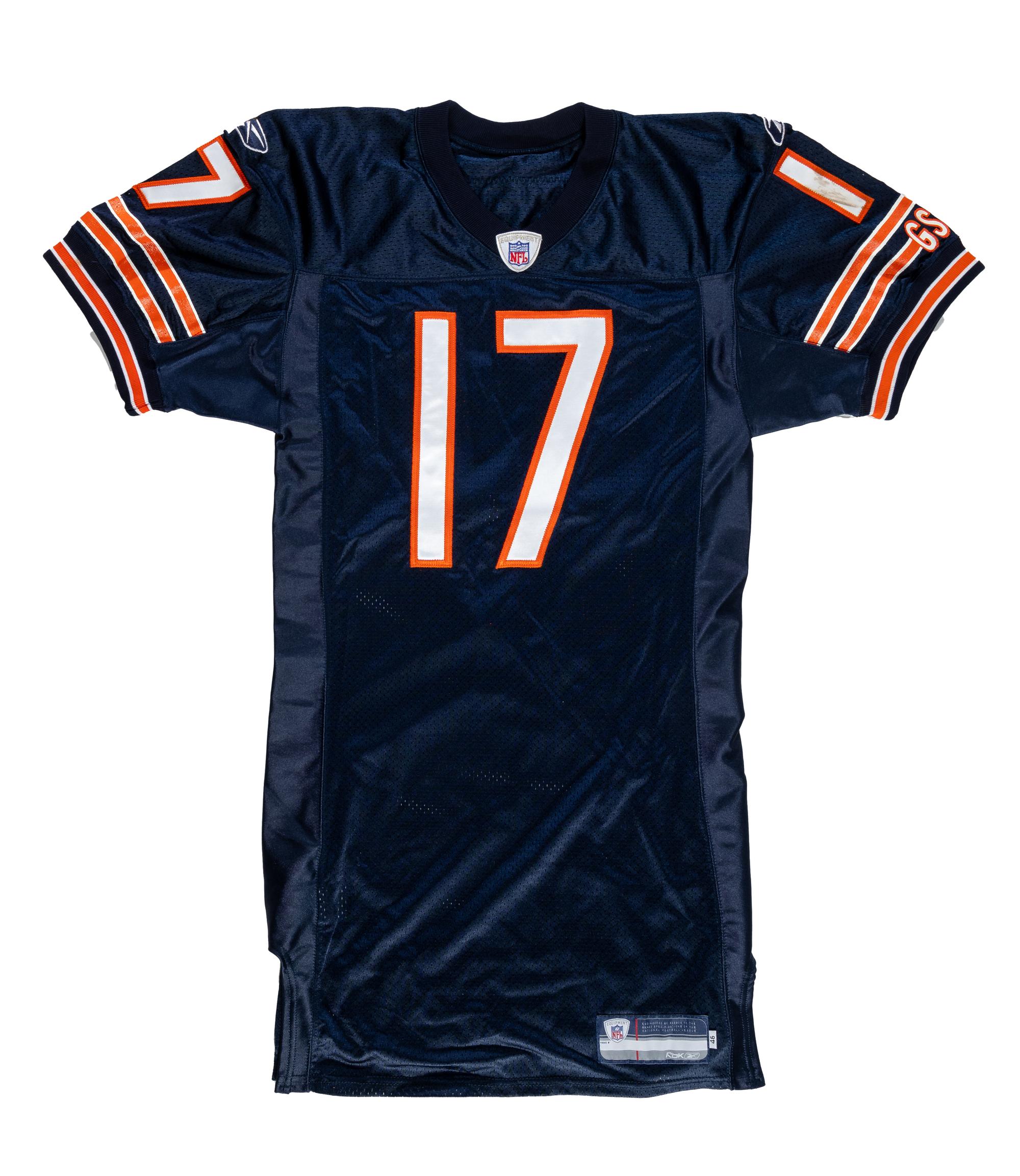 A Unique Juaquin Iglesias Chicago Bears Game Worn Full Uniform Set