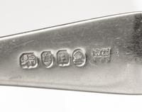 A Set of Four English Table Spoons, ,