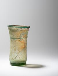 A Roman Green Glass Vessel