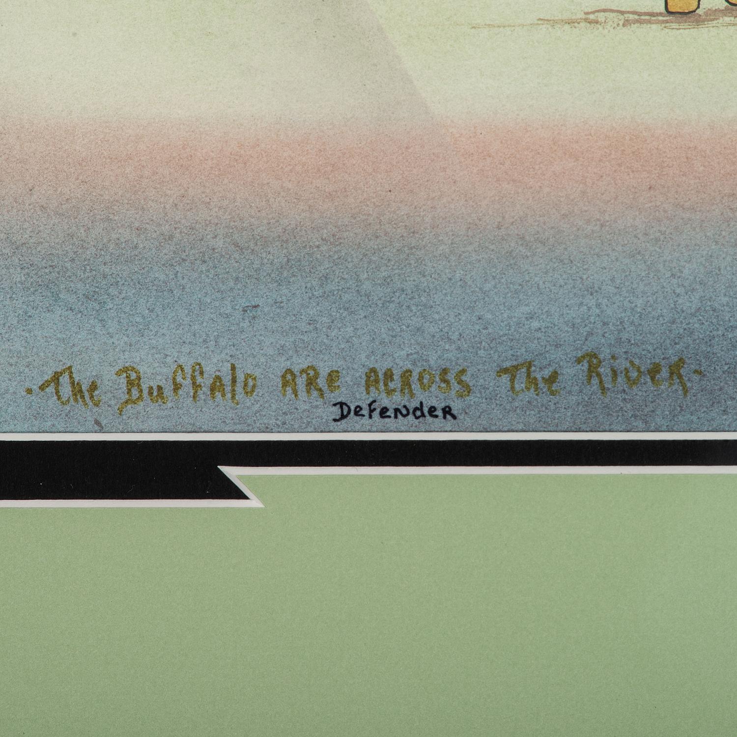 The Buffalo are Across the River