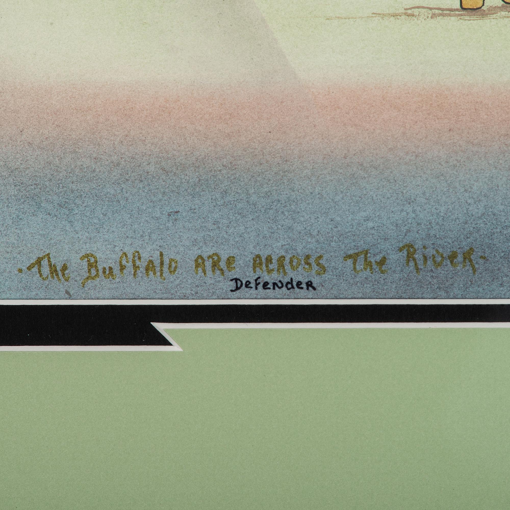 The Buffalo are Across the River