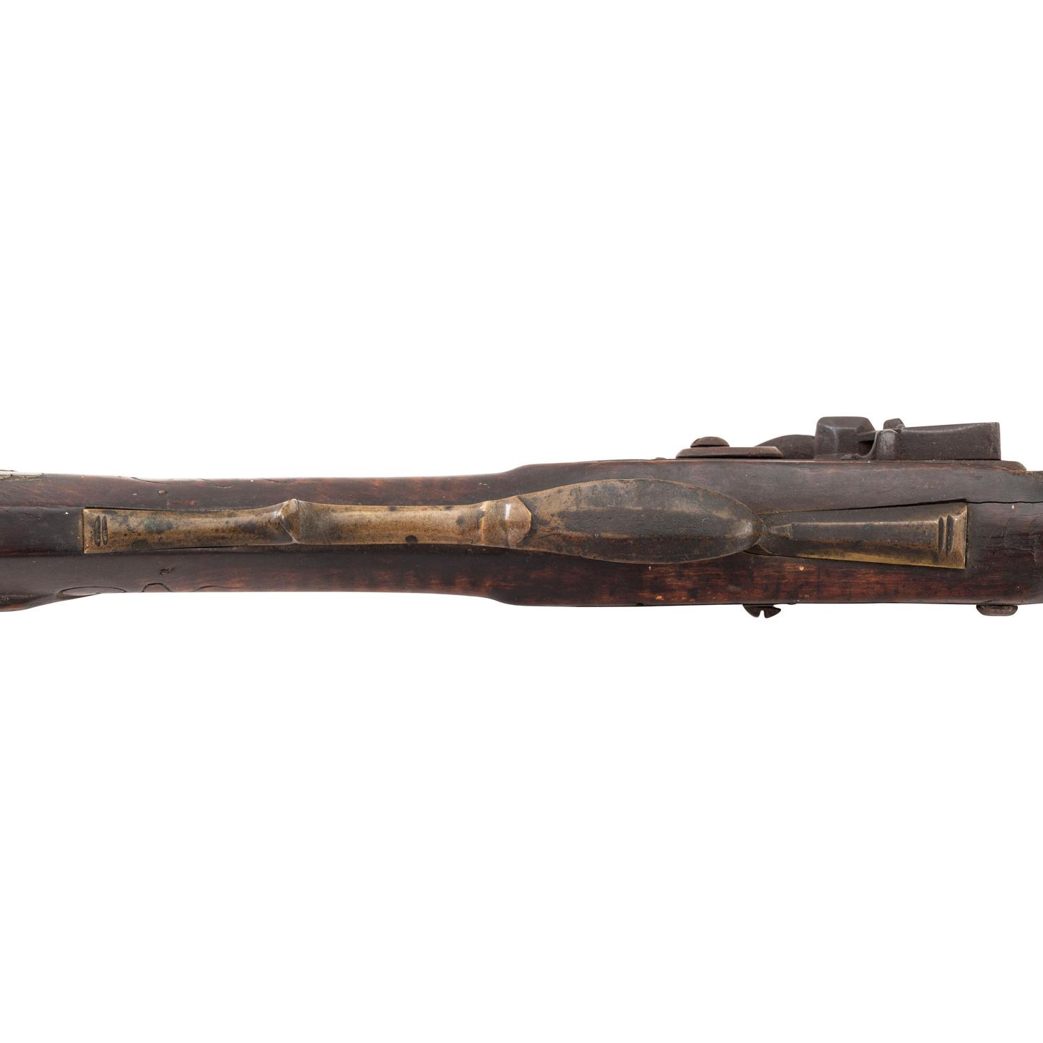 Untouched Incised & Relief Carved Flintlock Rifle by Henry Albright