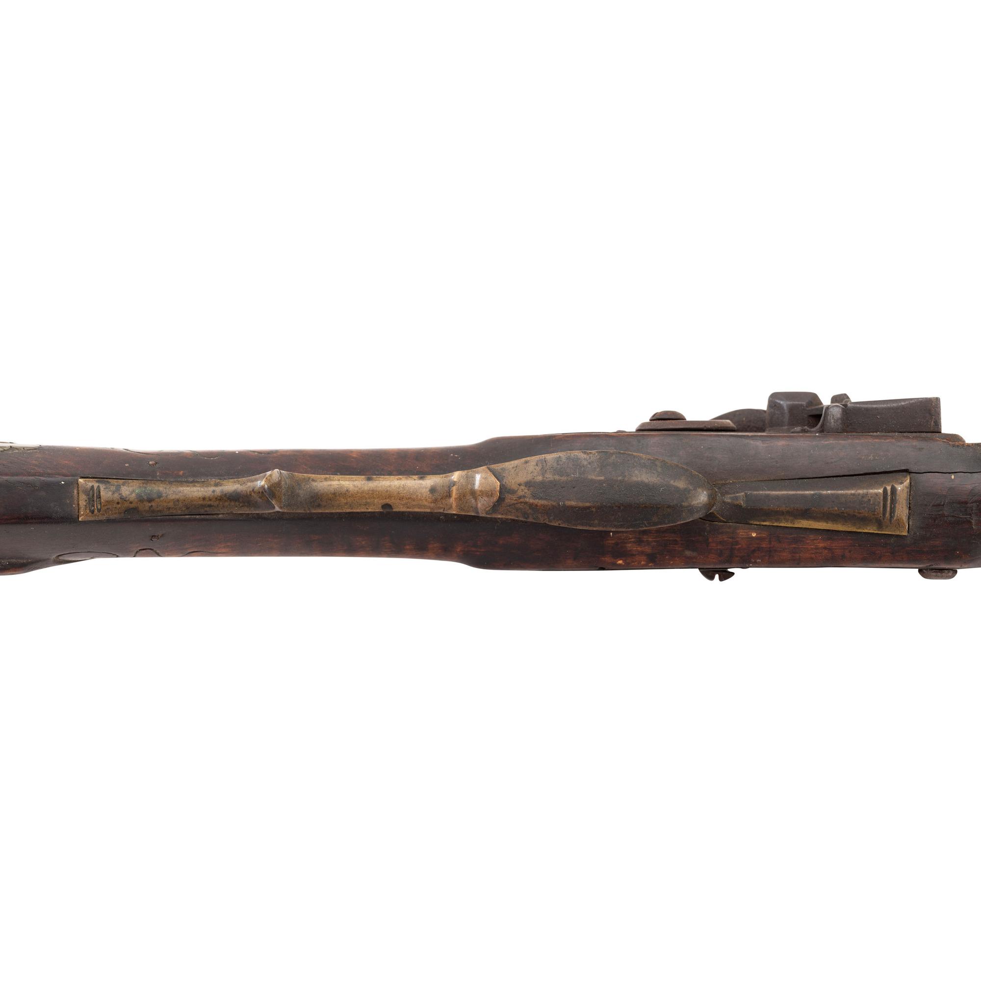 Untouched Incised & Relief Carved Flintlock Rifle by Henry Albright