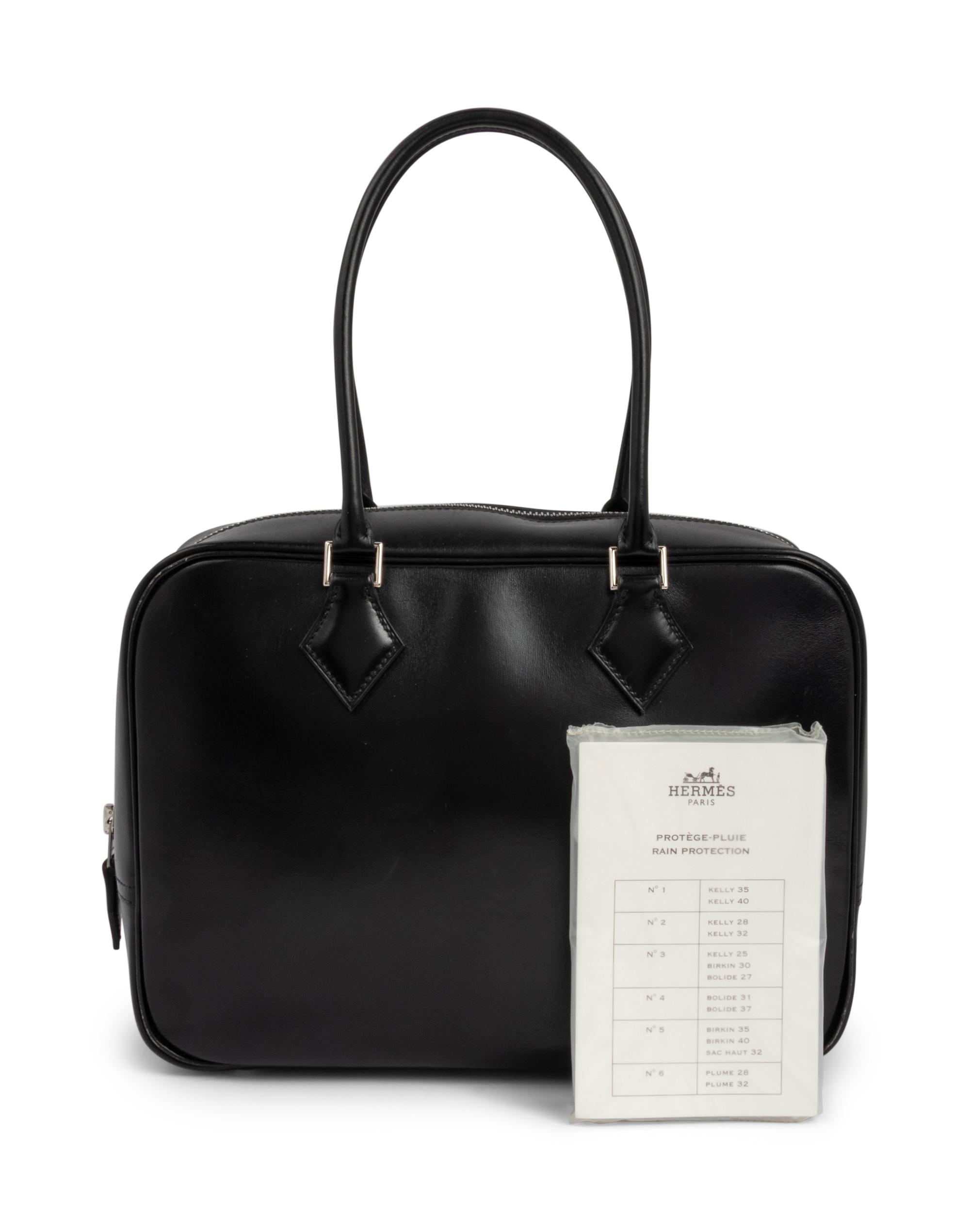 Hermès Black Plume Handbag, 2003