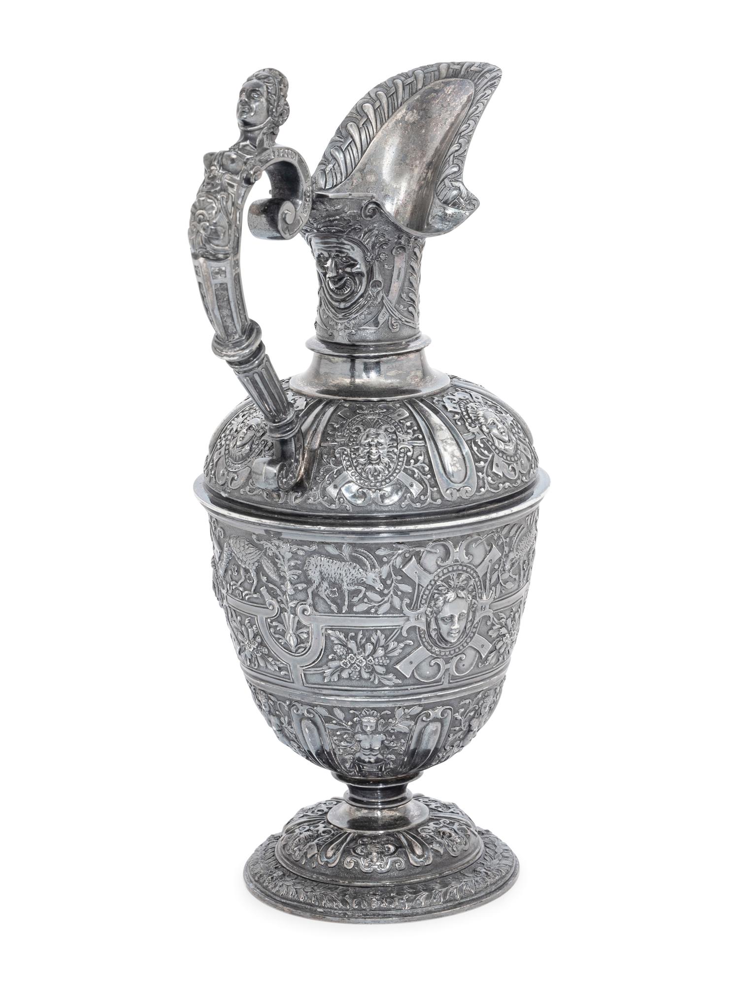 A William IV Silver Ewer