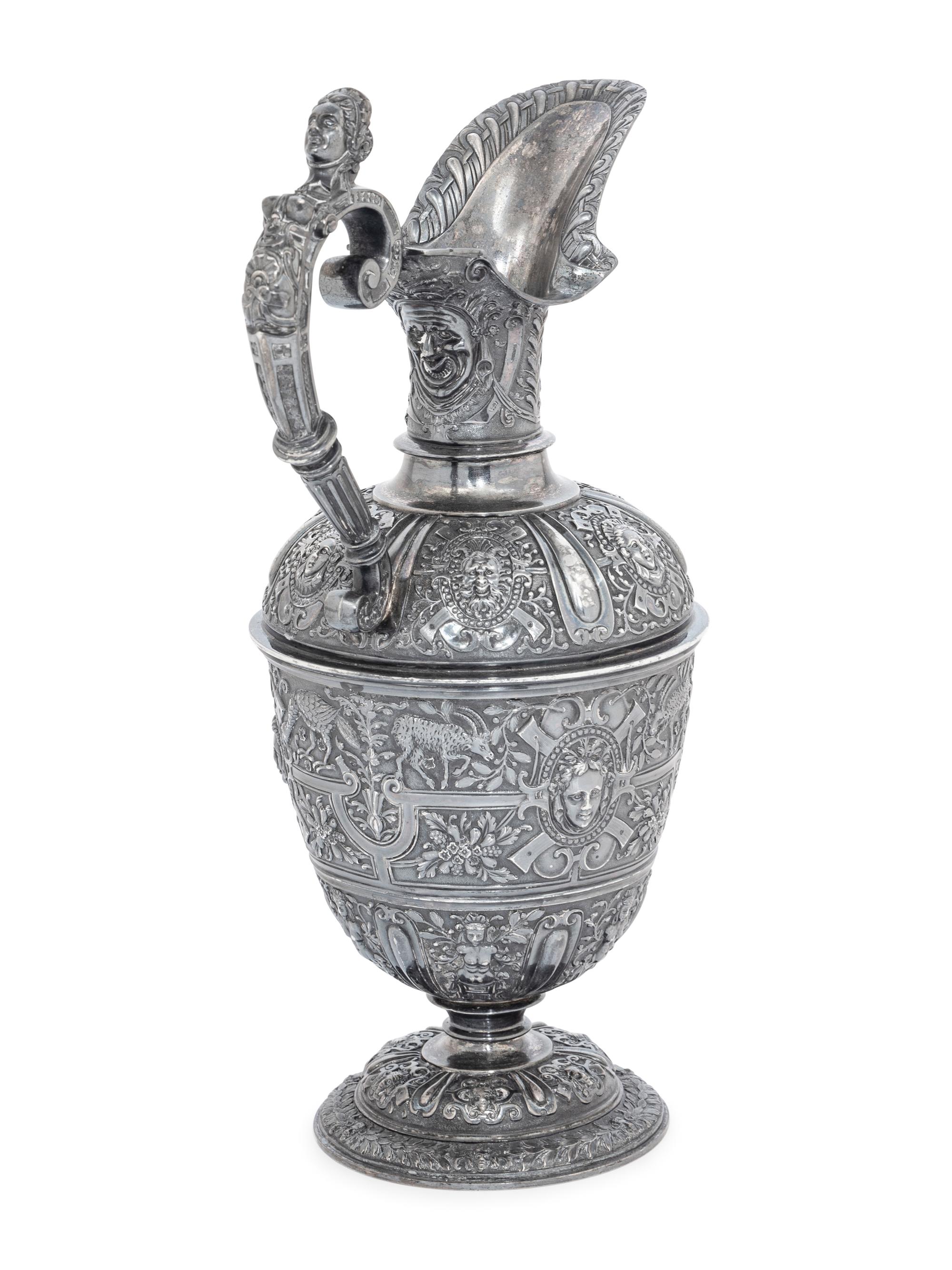 A William IV Silver Ewer
