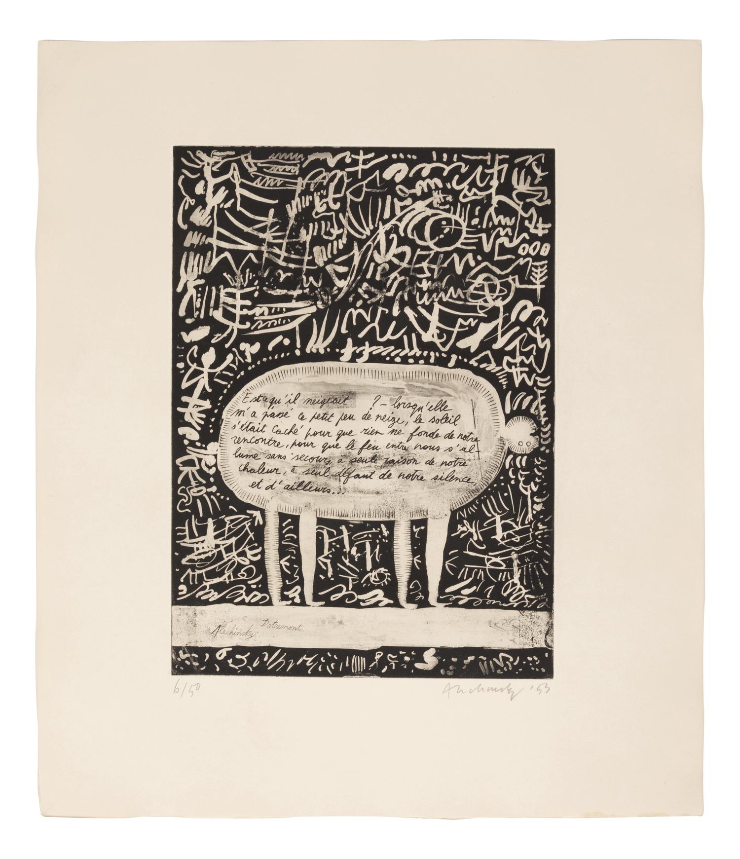21 Etchings and Poems (complete portfolio of 21)