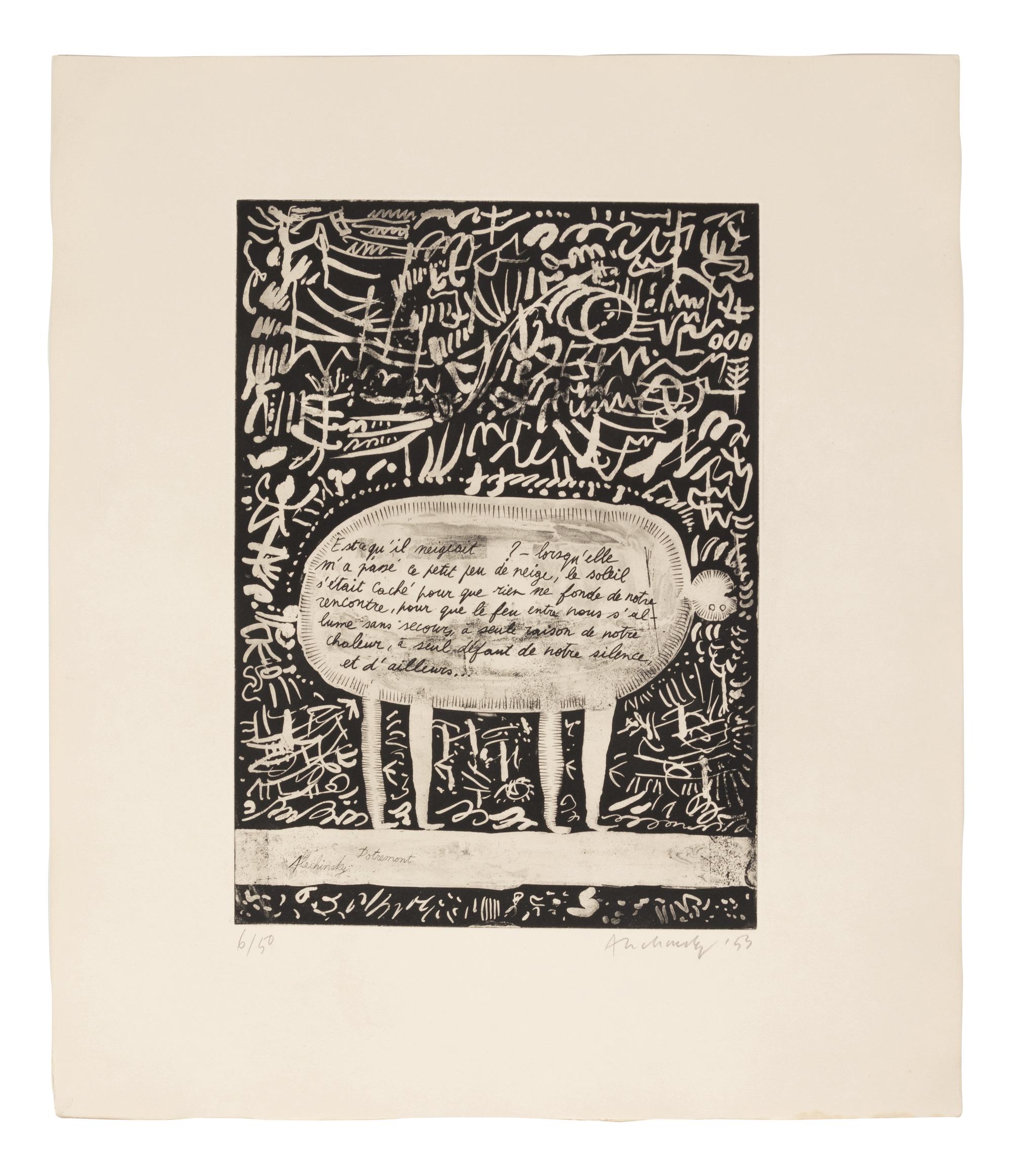 21 Etchings and Poems (complete portfolio of 21)