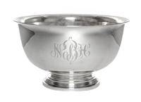 An American Silver "Revere" Bowl, Frank M. Whiting, North Attleboro, MA, Early 20th Century, of typical form, the deep circular bowl wi