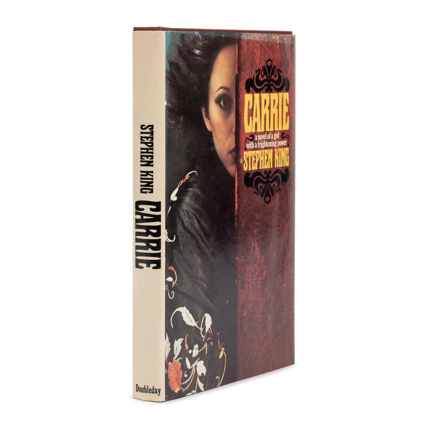 King, Stephen (b. 1947). Carrie . Garden City, New York: Doubleday and Co., Inc., 1974.