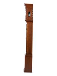 A Queen Anne Walnut Tall Case Clock