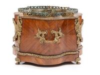 A Napoleon III Kingwood Jardiniere