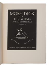 KENT, Rockwell, illustrator (1882-1971). -- MELVILLE, Herman (1819-1891). Moby Dick . Chicago: The Lakeside Press, 1930.