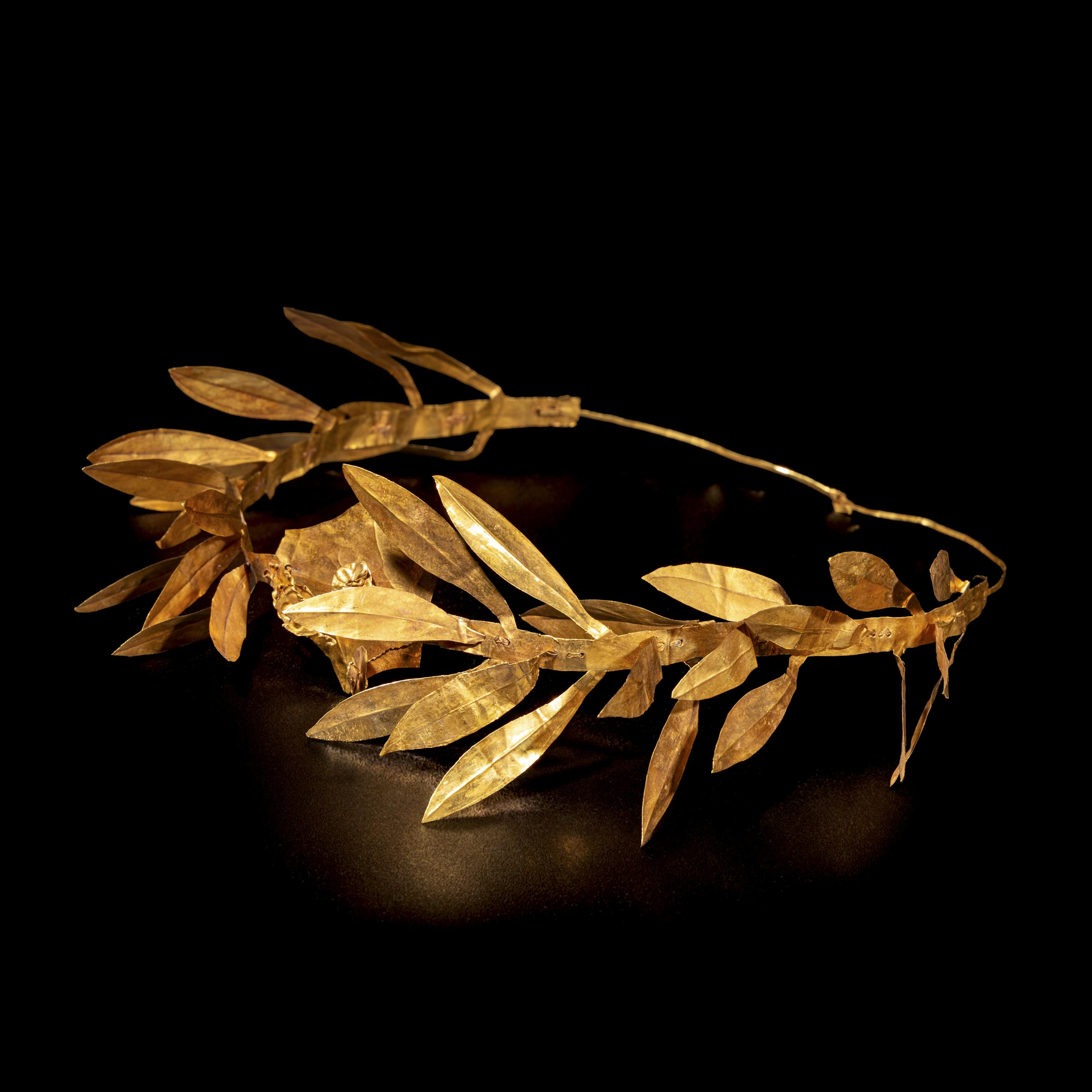 A Greek Gold Wreath