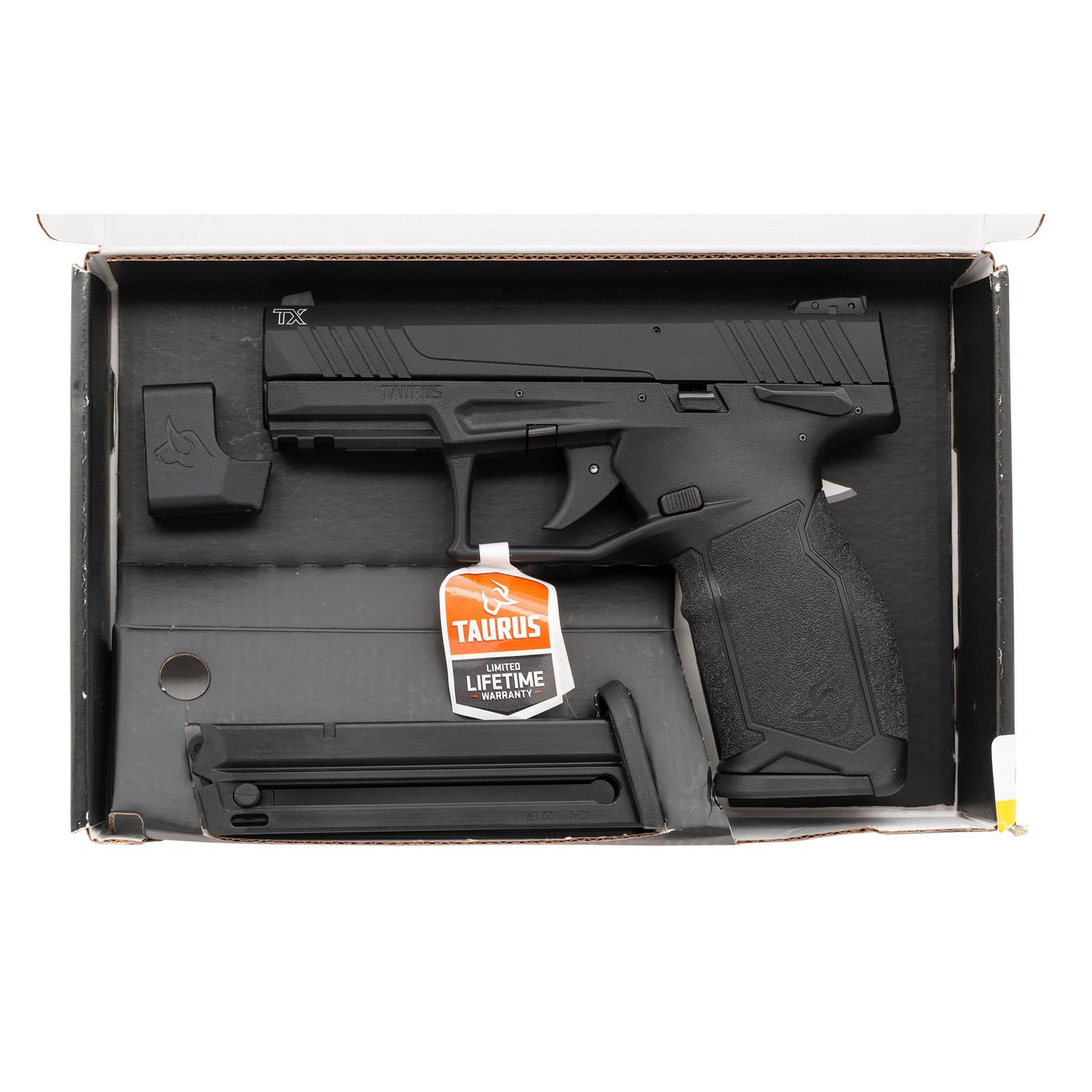 *Taurus TX22 with Threaded Barrel in Box