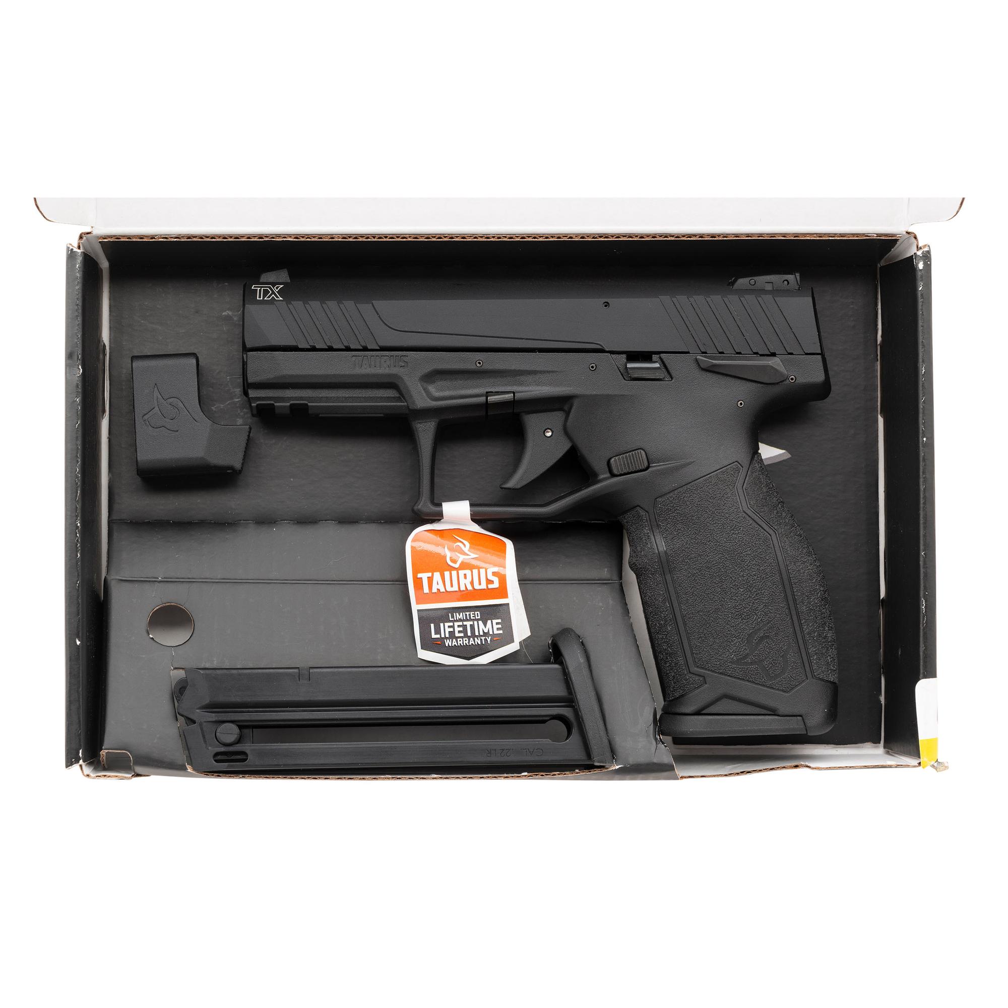 *Taurus TX22 with Threaded Barrel in Box