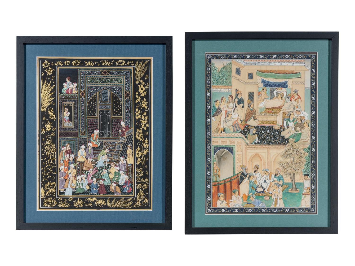 Two Indian Paintings on Paper