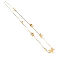 An 18 Karat Yellow Gold Star Motif Longchain, Angela Cummings, 30.85 dwts.