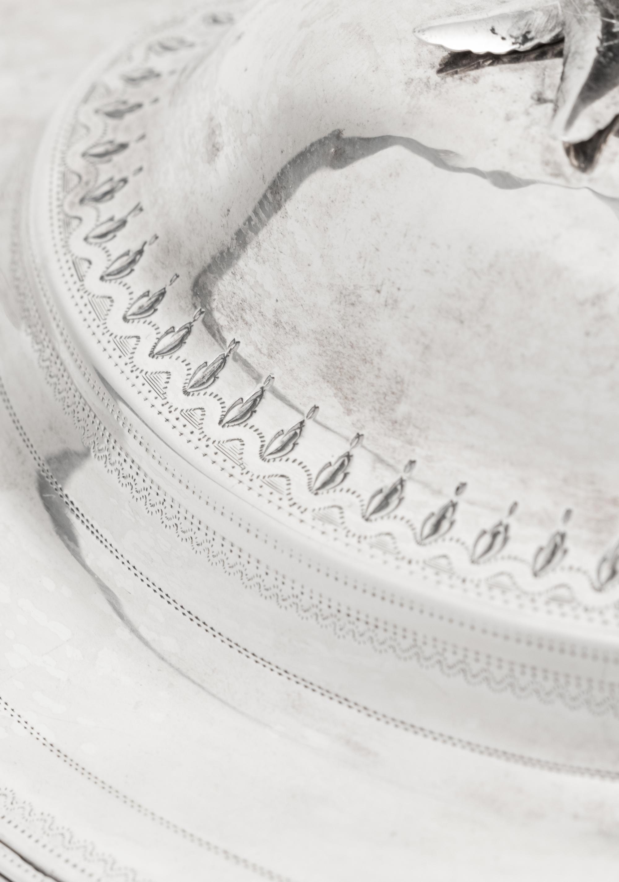 A George III Silver Tea Caddy
