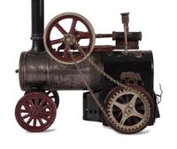 A Bing Steam Traction Engine Toy