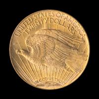 A United States 1914-S St. Gaudens $20 Gold Coin