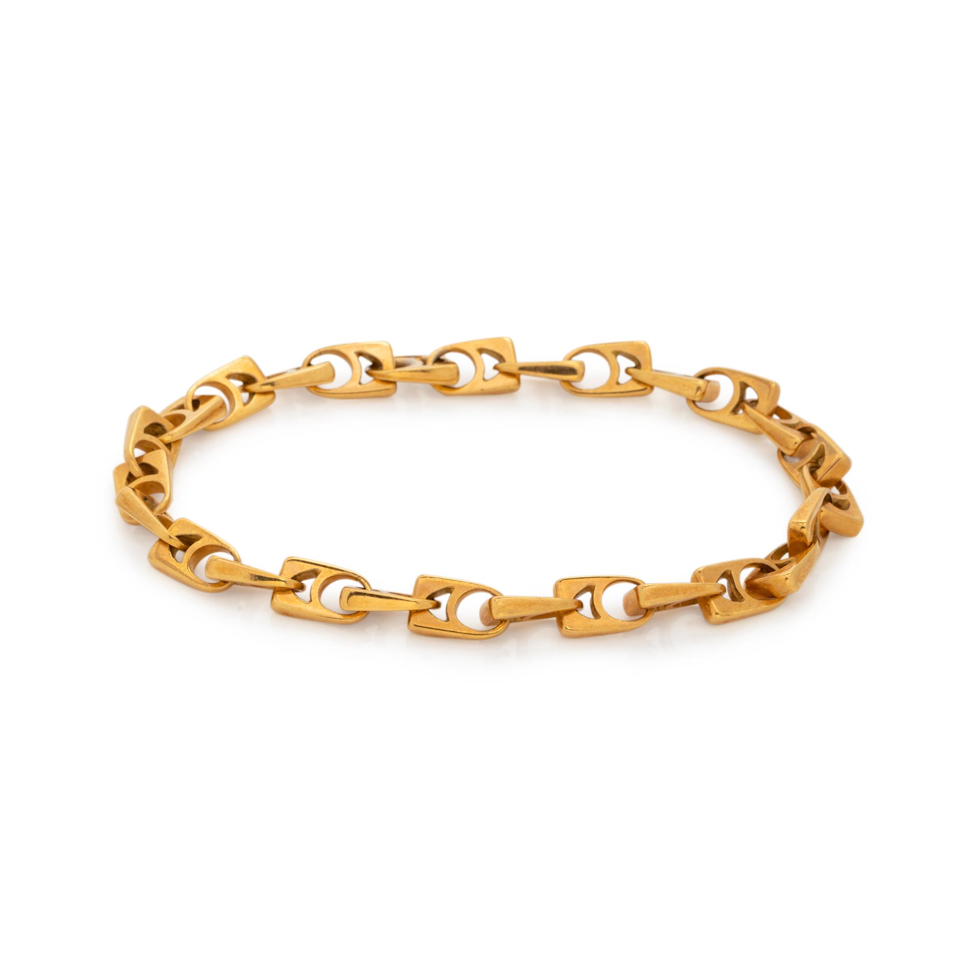 YELLOW GOLD BRACELET