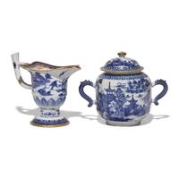 A Group of Ten Chinese Export Porcelain Nanking Tablewares