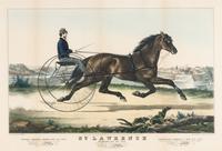 [HORSE RACING SCENES] -- CURRIER and IVES, publishers -- After Henri Delattre, Otto Knirsch, or , Louis Maurer