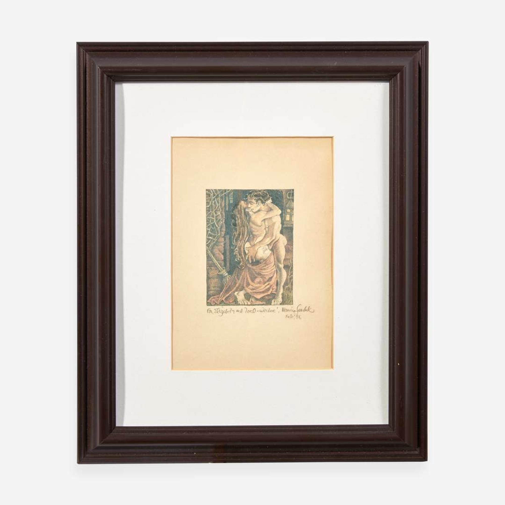 [Children's & Illustrated] Sendak, Maurice Inscribed Print