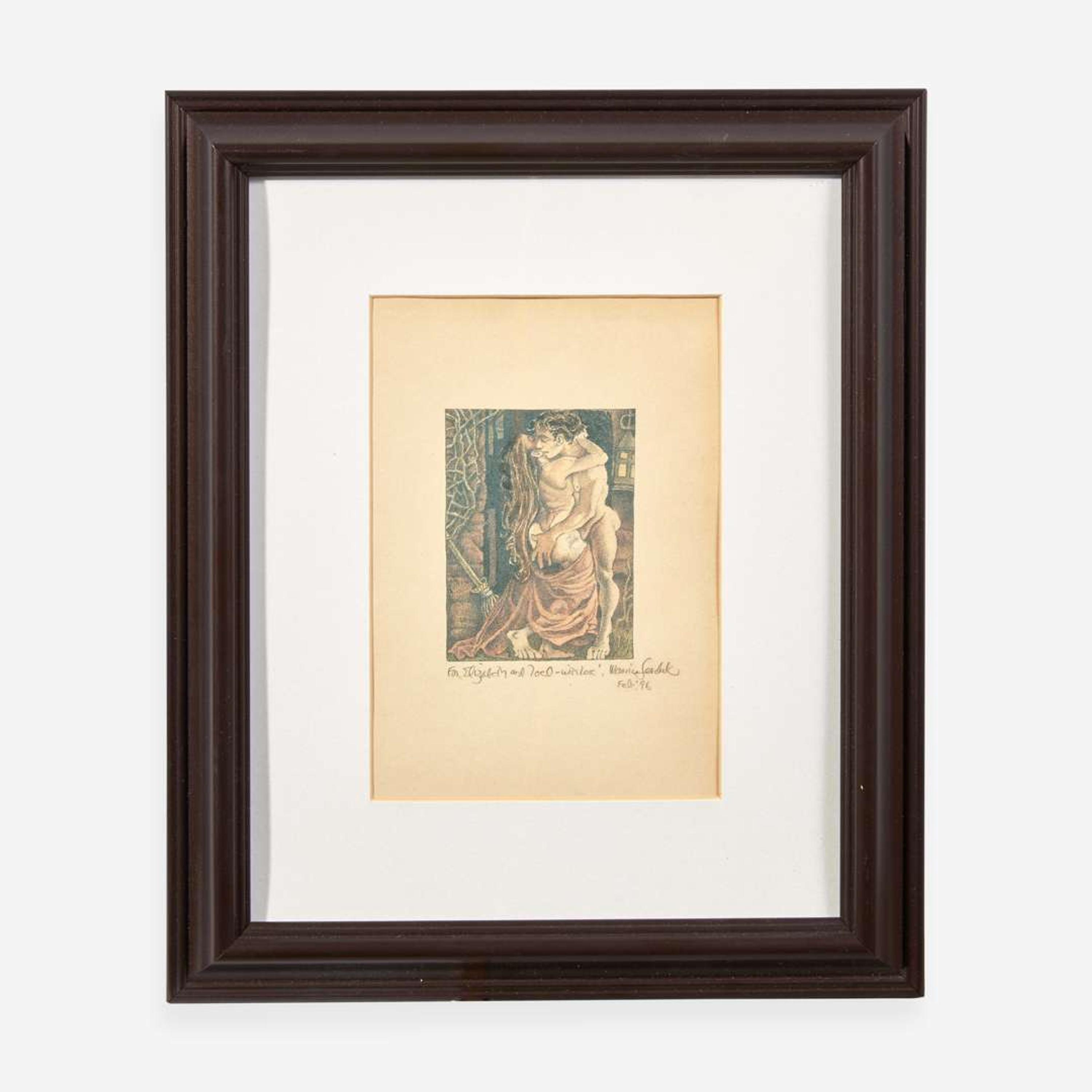 [Children's & Illustrated] Sendak, Maurice Inscribed Print