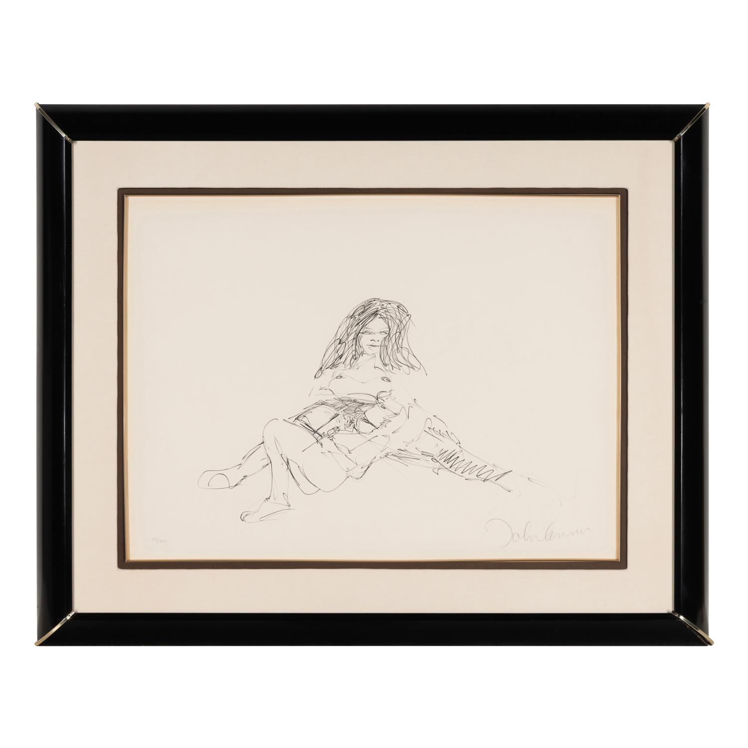 John Lennon (British, 1940-1980) — Untitled from Bag One, 1979