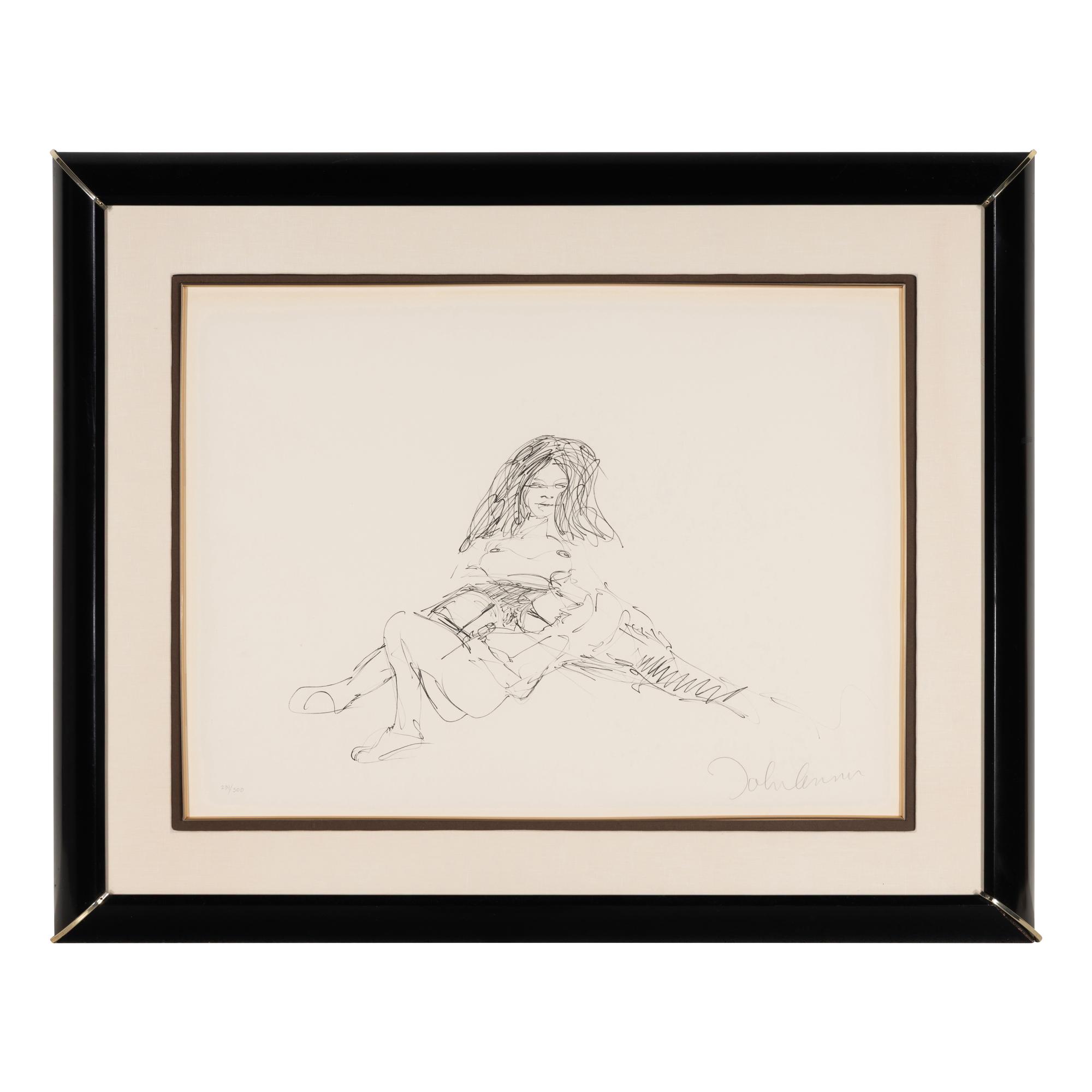 John Lennon (British, 1940-1980) — Untitled from Bag One, 1979