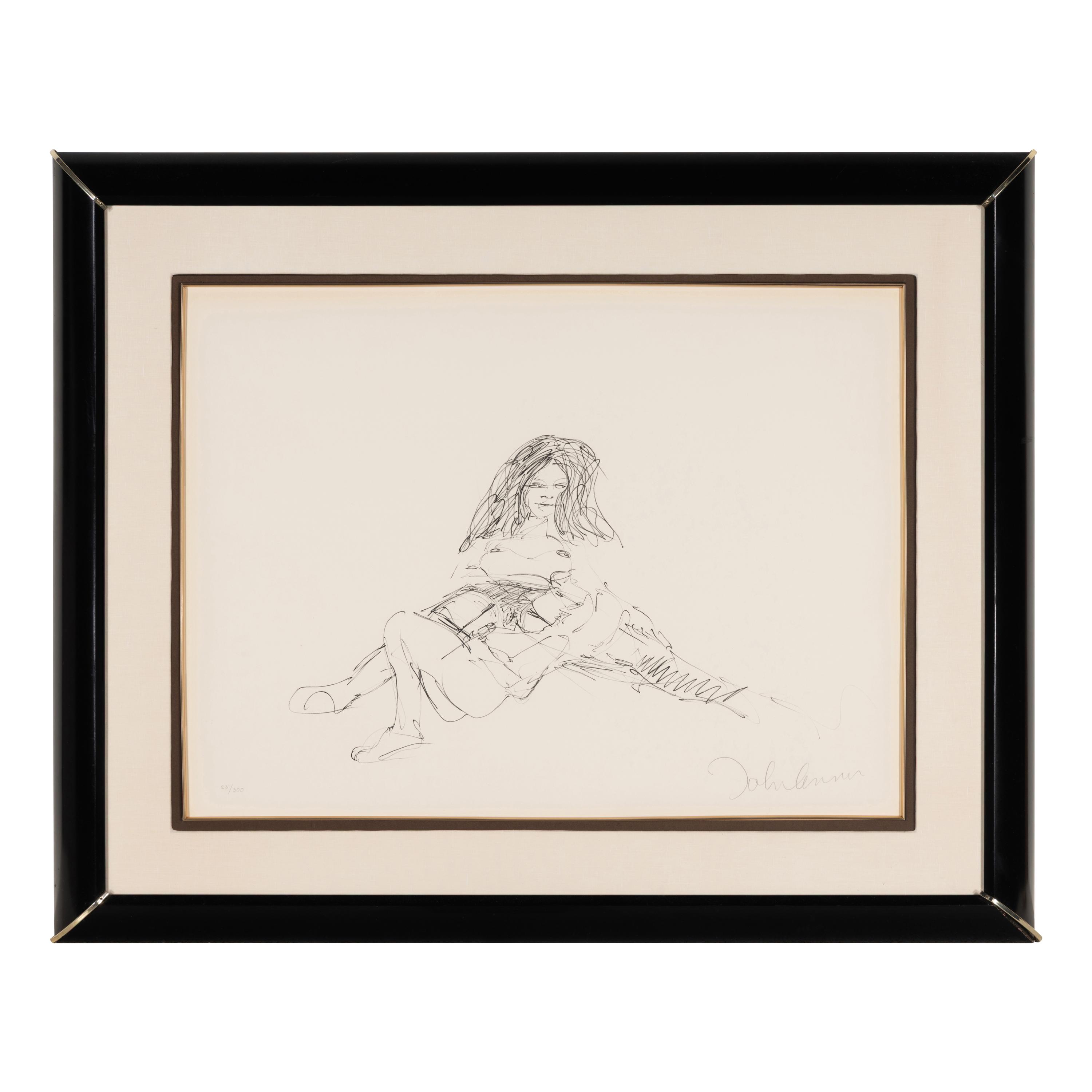 John Lennon (British, 1940-1980) — Untitled from Bag One, 1979