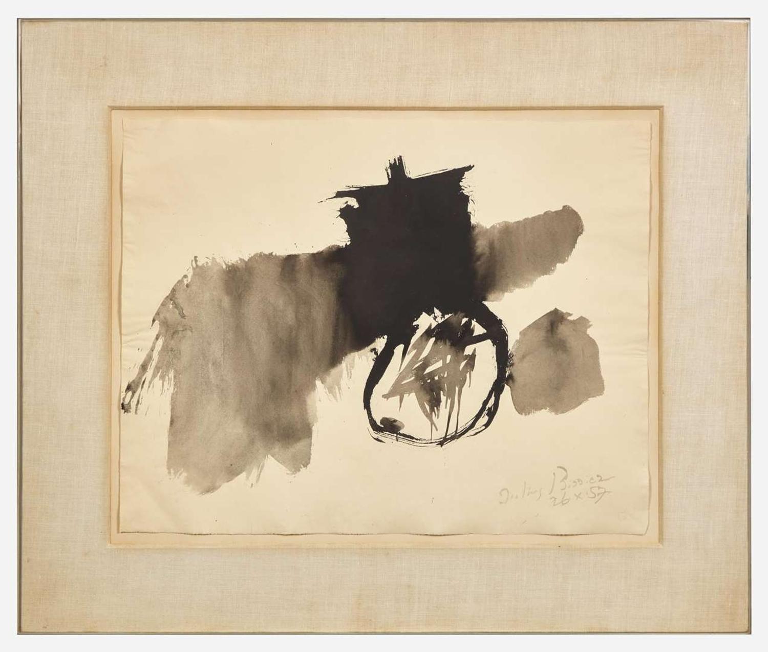 Julius Bissier (German, 1893-1965) - Untitled